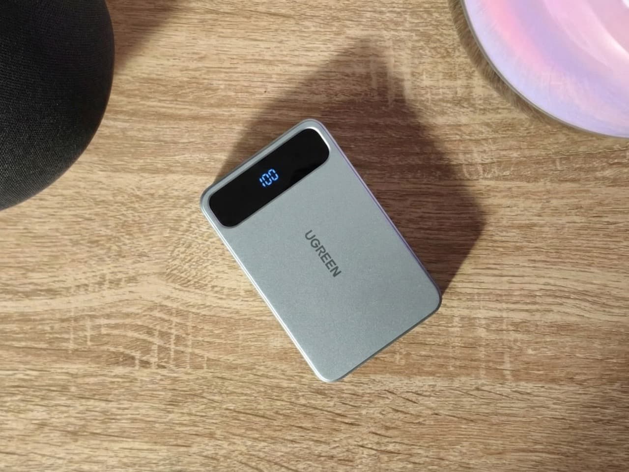 Ugreen built an AI voice recorder into a magnetic power bank, and that’s somehow not the strangest thing at CES this year (press image: Ugreen)